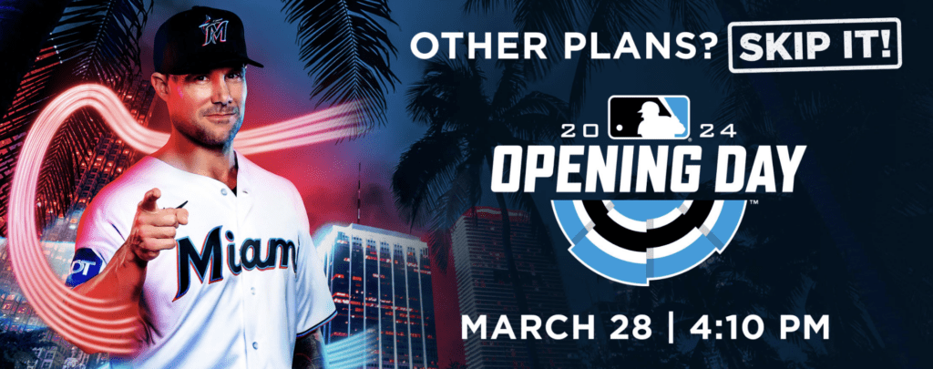 March 28 Opening Day